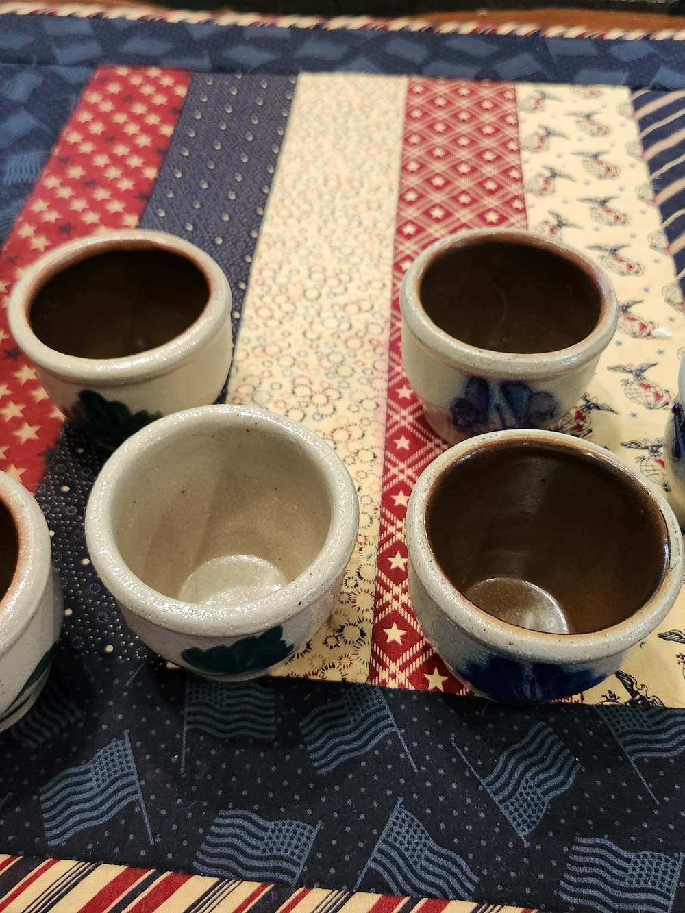 Handcrafted SALT GLAZED VOTIVE SIZE CROCKS - Picture 2 of 4